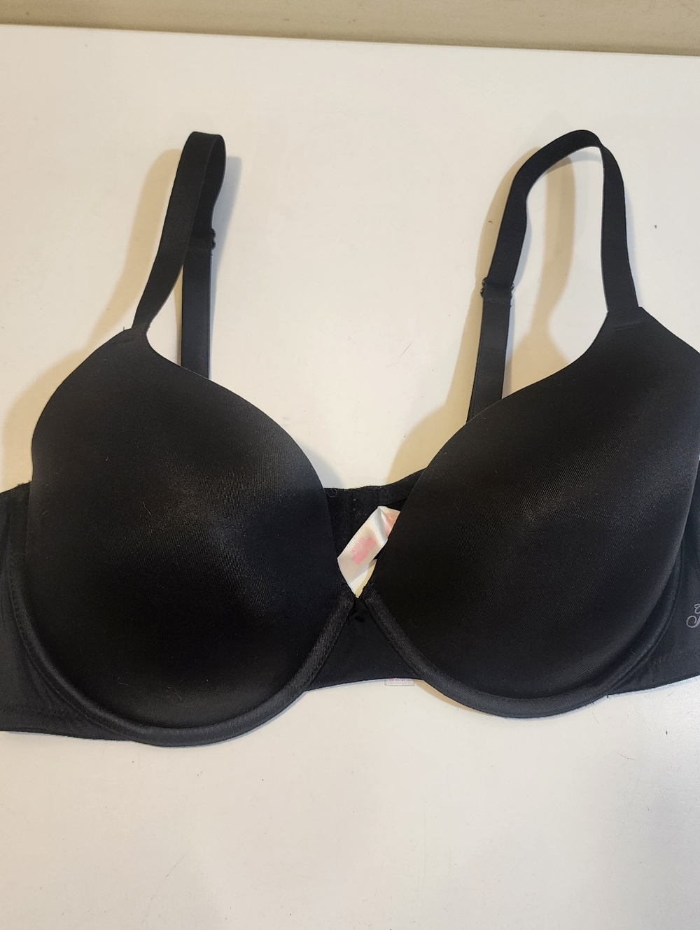 PINK by Victoria's Secret Black T-Shirt Bra - Smooth Molded Cups 38D